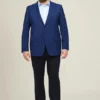 Jetsetter Stretch-Blazer aus italienischer Wolle | Große Größen