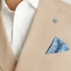 Jetsetter – Zweireihiger Blazer aus italienischem Leinen Jetsetter – Zweireihiger Blazer aus italienischem Leinen