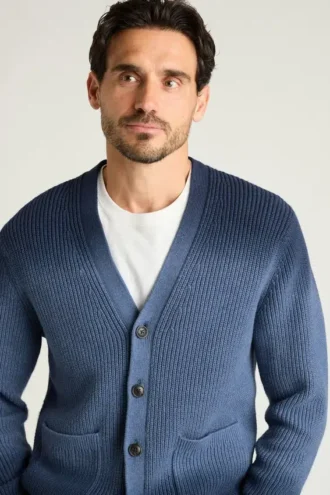 Kaschmir-Strickjacke für Herren von Bonobos | Dip-Dye-Strick aus Baumwollmischung