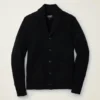 Kaschmir-Strickjacke mit Schalkragen Kaschmir-Strickjacke mit Schalkragen