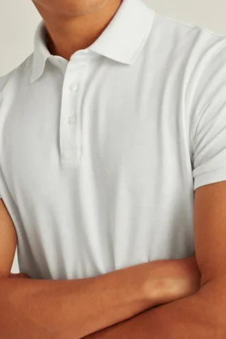 Klassisches Piqué-Poloshirt
