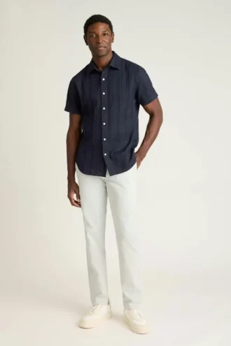 Knöpfen Sie Ihren Stil mit dem Bonobos Riviera Short Sleeve Shirt zu