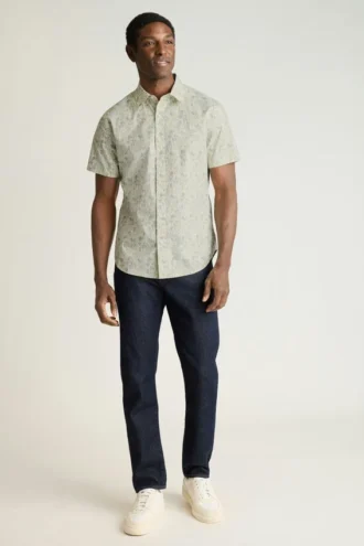Knöpfen Sie Ihren Stil mit dem Bonobos Riviera Short Sleeve Shirt zu