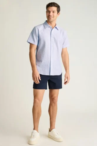 Knöpfen Sie Ihren Stil mit dem Bonobos Riviera Short Sleeve Shirt zu