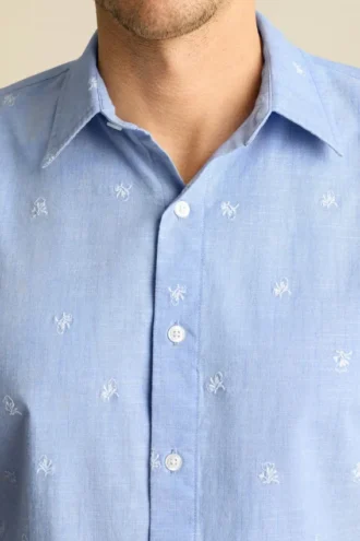 Knöpfen Sie Ihren Stil mit dem Bonobos Riviera Short Sleeve Shirt zu