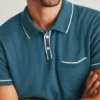 Kurzarm-Pullover-Polo Kurzarm-Pullover-Polo