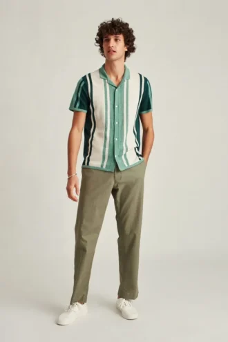 Kurzärmeliger Cabana-Cardigan