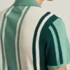 Kurzärmeliger Cabana-Cardigan Kurzärmeliger Cabana-Cardigan
