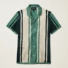 Kurzärmeliger Cabana-Cardigan Kurzärmeliger Cabana-Cardigan