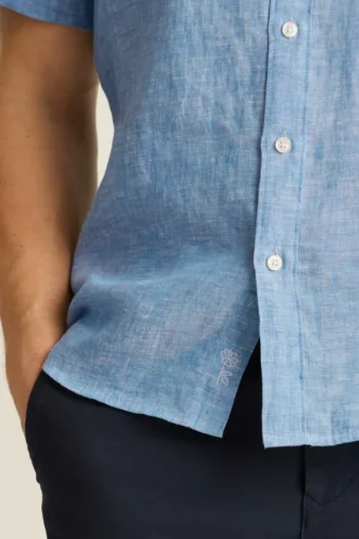 Kurzärmeliges Herrenhemd mit Knopfleiste von Bonobos | Edler Montauk-Stil