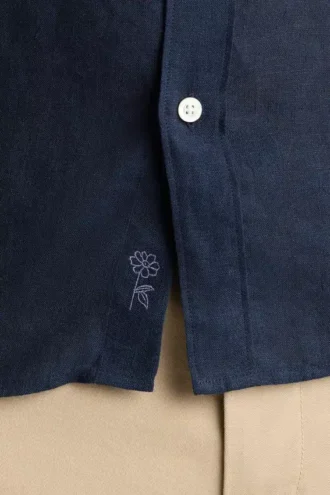 Kurzärmeliges Herrenhemd mit Knopfleiste von Bonobos | Edler Montauk-Stil