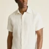 Kurzärmeliges Herrenhemd mit Knopfleiste von Bonobos | Edler Montauk-Stil Kurzärmeliges Herrenhemd mit Knopfleiste von Bonobos | Edler Montauk-Stil