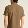 Kurzärmeliges Herrenhemd mit Knopfleiste von Bonobos | Edler Montauk-Stil Kurzärmeliges Herrenhemd mit Knopfleiste von Bonobos | Edler Montauk-Stil