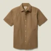 Kurzärmeliges Herrenhemd mit Knopfleiste von Bonobos | Edler Montauk-Stil Kurzärmeliges Herrenhemd mit Knopfleiste von Bonobos | Edler Montauk-Stil