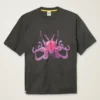 Kurzärmeliges, locker sitzendes T-Shirt mit Grafikprint „Fielder“ Kurzärmeliges, locker sitzendes T-Shirt mit Grafikprint „Fielder“