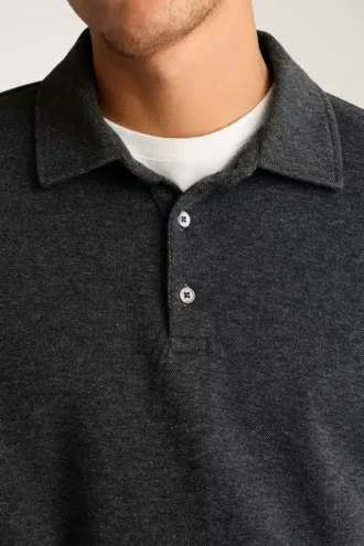 Langarm-Polo für Herren von Bonobos | Raffiniertes, luxuriöses Kleidungsstück zum Kombinieren