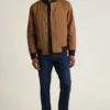 Leichte Bomberjacke für Herren | Isoliertes Modell mit Daunenfüllung Leichte Bomberjacke für Herren | Isoliertes Modell mit Daunenfüllung