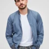 Leichte Nylon-Bomberjacke Leichte Nylon-Bomberjacke