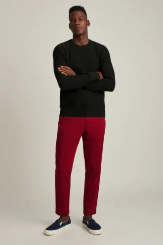 Leichter Pullover mit Perlmuster