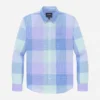 Leichtes Hemd mit Button-Down-Kragen