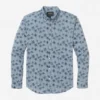 Leichtes Hemd mit Button-Down-Kragen