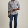 Leichtes Stretch-Flanell-Hemd Leichtes Stretch-Flanell-Hemd