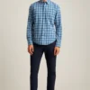 Leichtes Stretch-Flanell-Hemd Leichtes Stretch-Flanell-Hemd