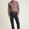 Leichtes Stretch-Flanell-Hemd Leichtes Stretch-Flanell-Hemd