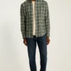 Leichtes Stretch-Flanell-Hemd Leichtes Stretch-Flanell-Hemd