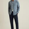 Leichtes Stretch-Flanell-Hemd Leichtes Stretch-Flanell-Hemd