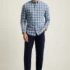 Leichtes Stretch-Flanell-Hemd Leichtes Stretch-Flanell-Hemd