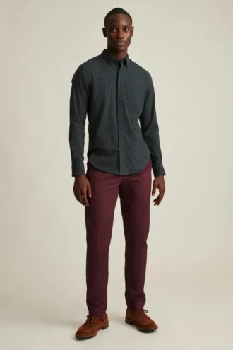 Leichtes Stretch-Flanell-Hemd Leichtes Stretch-Flanell-Hemd