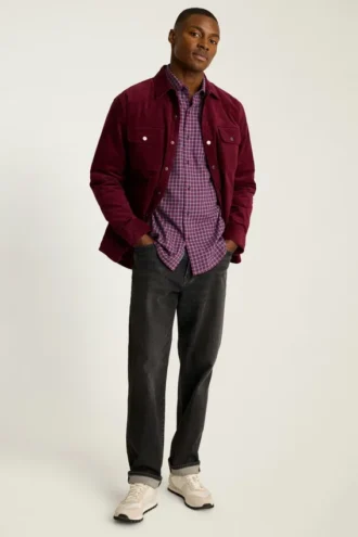 Leichtes Stretch-Flanell-Hemd