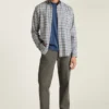 Leichtes Stretch-Flanell-Hemd Leichtes Stretch-Flanell-Hemd