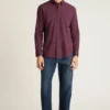 Leichtes Stretch-Flanell-Hemd Leichtes Stretch-Flanell-Hemd