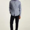 Leichtes Stretch-Flanell-Hemd Leichtes Stretch-Flanell-Hemd