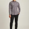Leichtes Stretch-Flanell-Hemd Leichtes Stretch-Flanell-Hemd