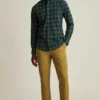 Leichtes Stretch-Flanell-Hemd Leichtes Stretch-Flanell-Hemd