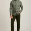 Leichtes Stretch-Flanell-Hemd Leichtes Stretch-Flanell-Hemd