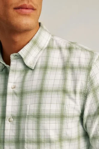 Leichtes Stretch-Flanell-Hemd
