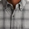 Leichtes Stretch-Flanell-Hemd Leichtes Stretch-Flanell-Hemd