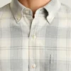 Leichtes Stretch-Flanell-Hemd Leichtes Stretch-Flanell-Hemd