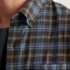 Leichtes Stretch-Flanell-Hemd
