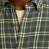 Leichtes Stretch-Flanell-Hemd Leichtes Stretch-Flanell-Hemd