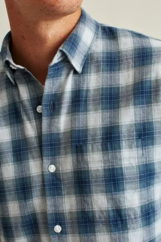 Leichtes Stretch-Flanell-Hemd