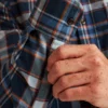 Leichtes Stretch-Flanell-Hemd Leichtes Stretch-Flanell-Hemd