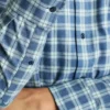 Leichtes Stretch-Flanell-Hemd Leichtes Stretch-Flanell-Hemd