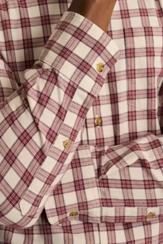 Leichtes Stretch-Flanell-Hemd