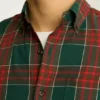 Leichtes Stretch-Flanell-Hemd Leichtes Stretch-Flanell-Hemd