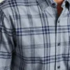 Leichtes Stretch-Flanell-Hemd Leichtes Stretch-Flanell-Hemd